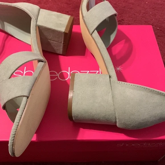 Pretty Shoedazzle Dress Sandals Teddy - Picture 14 of 16